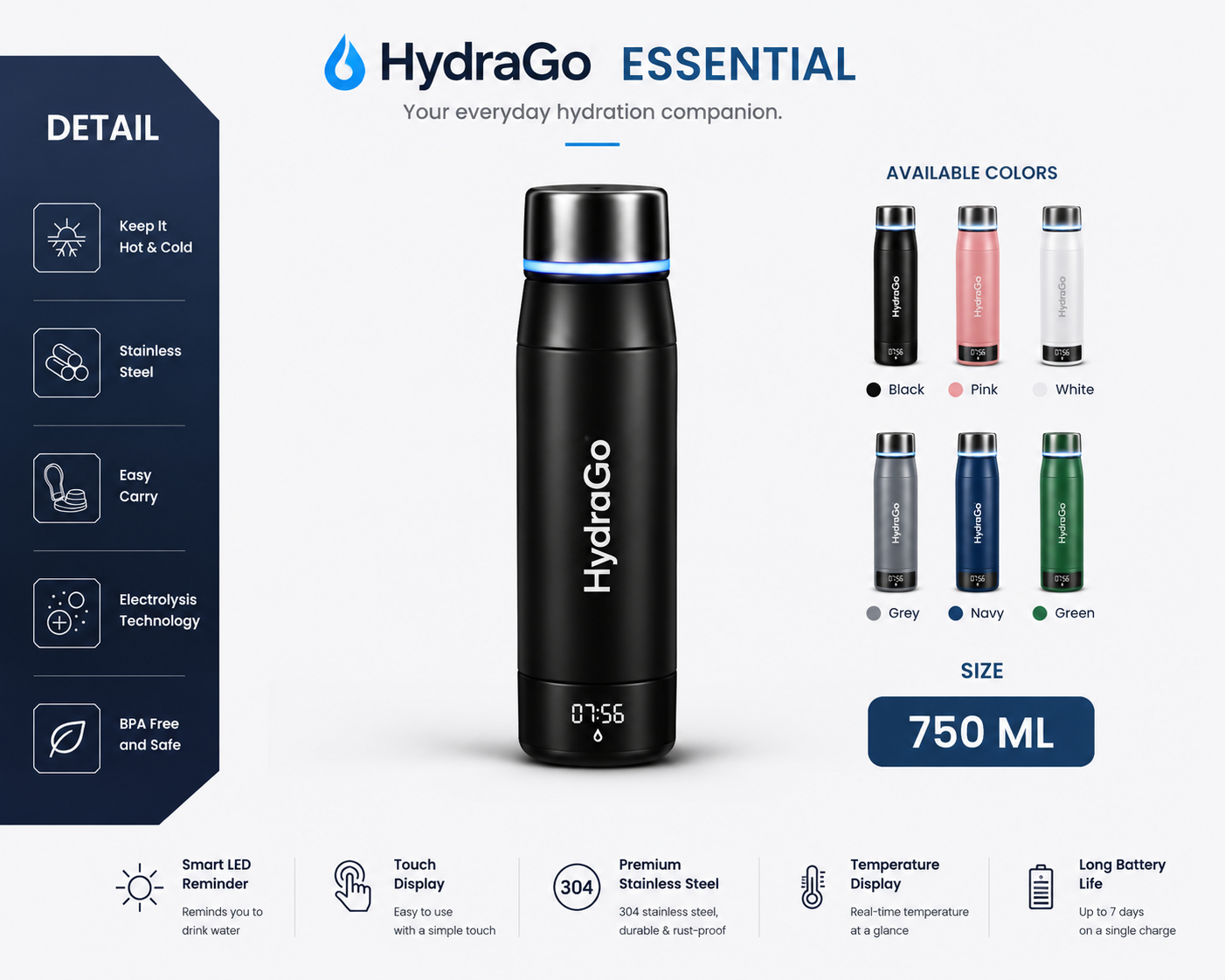 HydraGo Essential Bottle